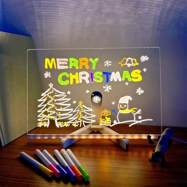 Sakerplus® LED-Notiztafel mit Farben