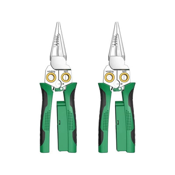 Sakerplus® 8-in-1 Abisolierzange mit Spannungsprüfer