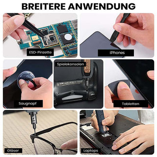 Sakerplus® 180-in-1 Präzisions-Elektroschraubendreher-Set