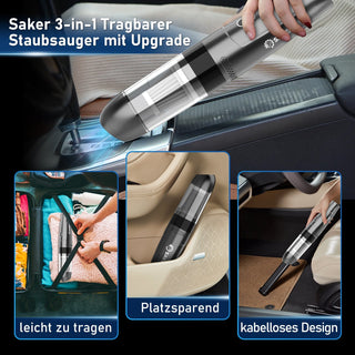 Sakerplus® 3-in-1 Tragbarer Staubsauger