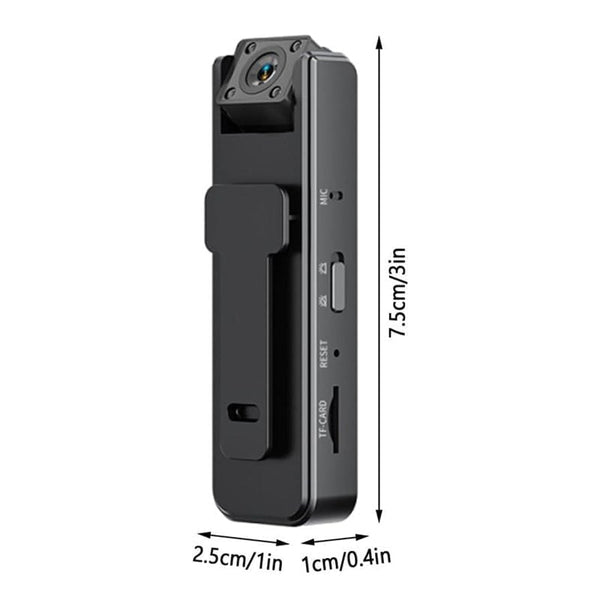 Sakerplus® Körperkamera/Camcorder, kabellos