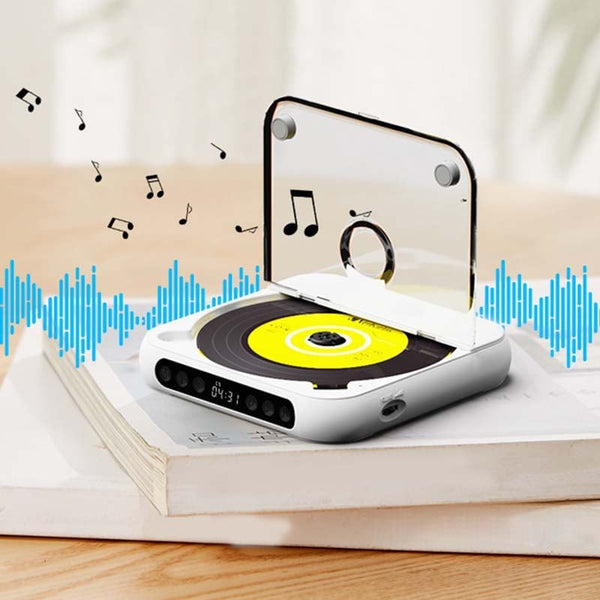 Sakerplus® Tragbarer Bluetooth-CD-Player