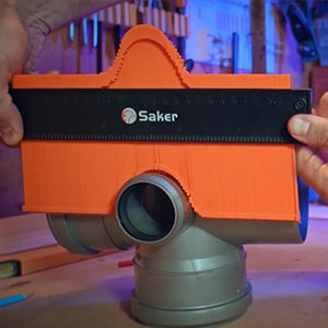 Sakerplus® 12/25CM Konturenlehre Profillehre - Vervielfältigungslehre mit Schloss