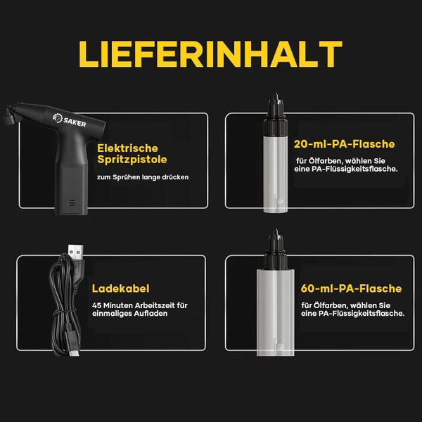 Sakerplus® ELEKTRISCHE LACKPISTOLE FÜR AUTOS