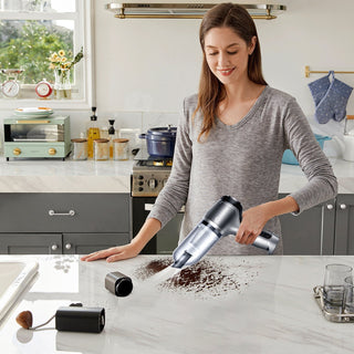 Sakerplus® 3-in-1 Verbesserter Kabelloser Mini-Handstaubsauger