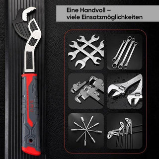 Sakerplus® Schraubenschlüssel mit Selbstsperre, multifunktional