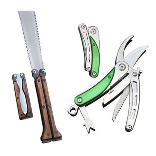 Sakerplus® Tragbare Klappbare Doppelseitige Säge