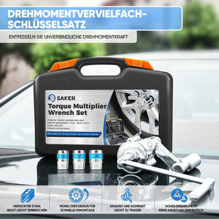Sakerplus® DREHMOMENTVERVIELFACH-SCHLÜSSELSATZ