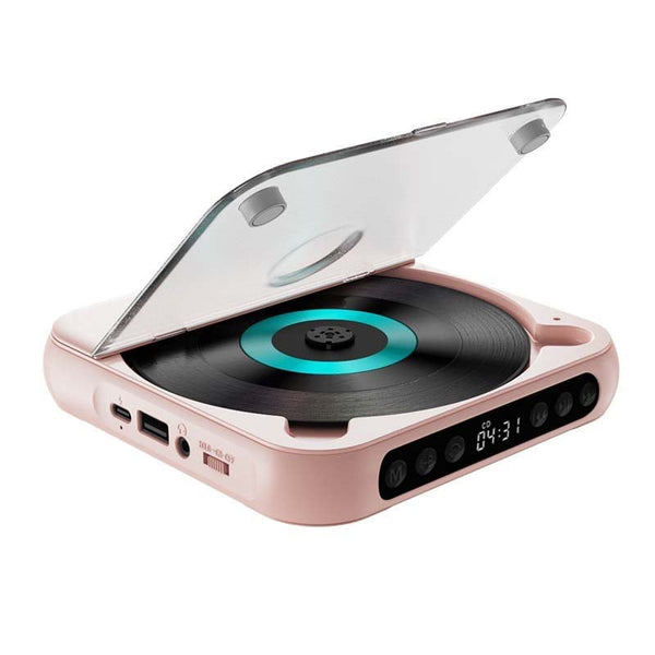 Sakerplus® Tragbarer Bluetooth-CD-Player