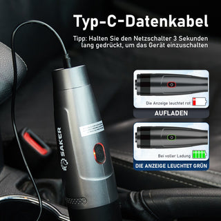 Sakerplus® 3-in-1 Tragbarer Staubsauger