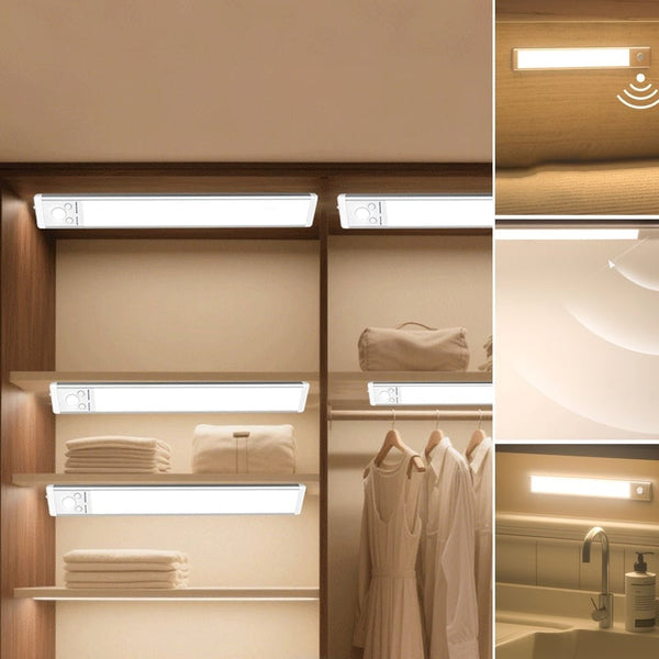 Sakerplus® Wiederaufladbare LED-Leuchten mit Bewegungsmelder