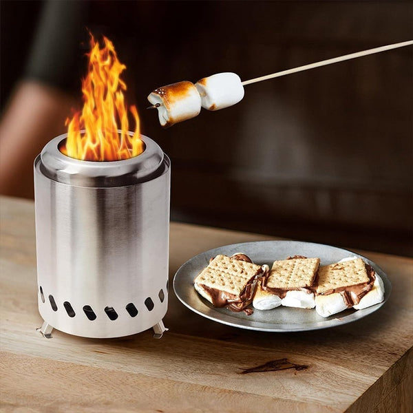 Sakerplus® Tragbare rauchfreie Tischfeuerstelle
