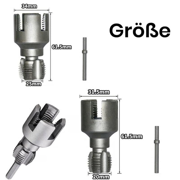 Sakerplus® Gewindeschneider für Rohre