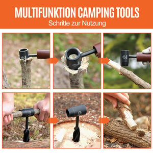 Sakerplus® Multifunktionaler Schraubenschlüssel für Camping