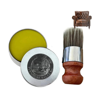 Sakerplus® Ledermöbelsalbe mit Pinsel