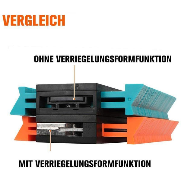 Sakerplus® 12/25CM Konturenlehre Profillehre - Vervielfältigungslehre mit Schloss