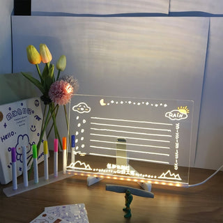 Sakerplus® LED-Notiztafel mit Farben