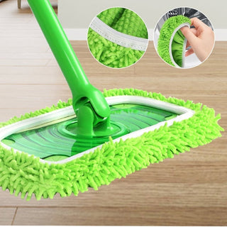 Sakerplus® Ersatz-Wischbezüge aus Chenille für die Bodenreinigung