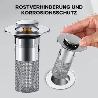 Sakerplus® Bodenablauffilter aus Edelstahl