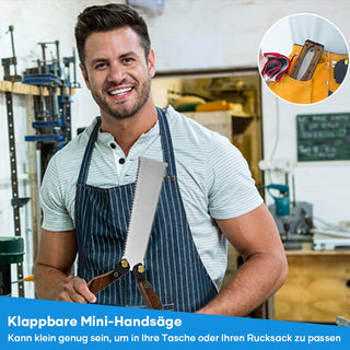 Sakerplus® Tragbare Klappbare Doppelseitige Säge