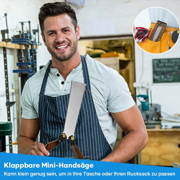 Sakerplus® Tragbare Klappbare Doppelseitige Säge