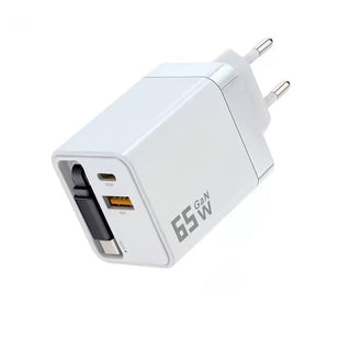 Sakerplus® 65 W GaN 3-in-1 einziehbares Schnellladegerät