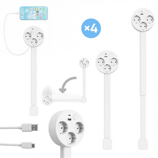 Sakerplus® Steckdosenverlängerer