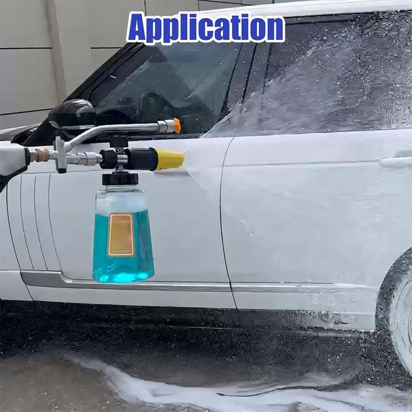 Sakerplus® Verbessern Sie Ihr Autowascherlebnis - Sakerplus Schaumkanonen-Doppelanschlusszubehör