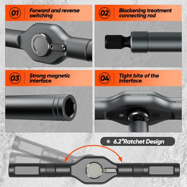 Sakerplus® 42 in 1 Magnetic Screwdriver Set