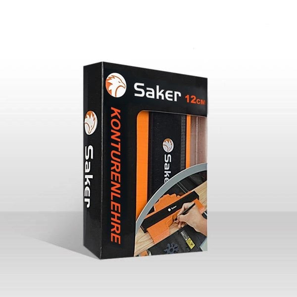 Sakerplus® 12/25CM Konturenlehre Profillehre - Vervielfältigungslehre mit Schloss
