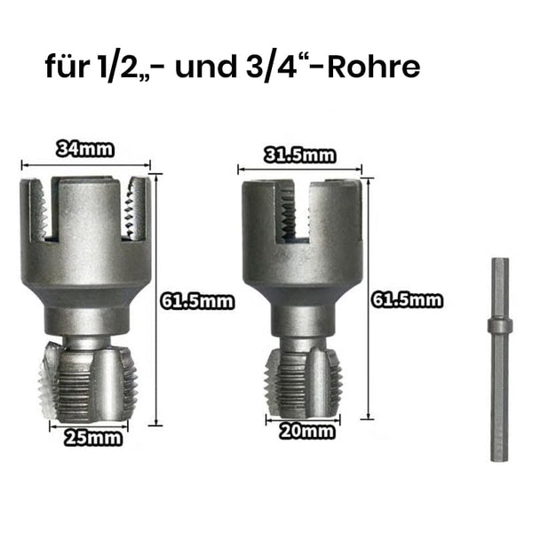 Sakerplus® Gewindeschneider für Rohre