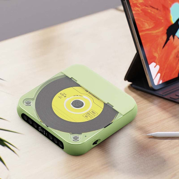 Sakerplus® Tragbarer Bluetooth-CD-Player
