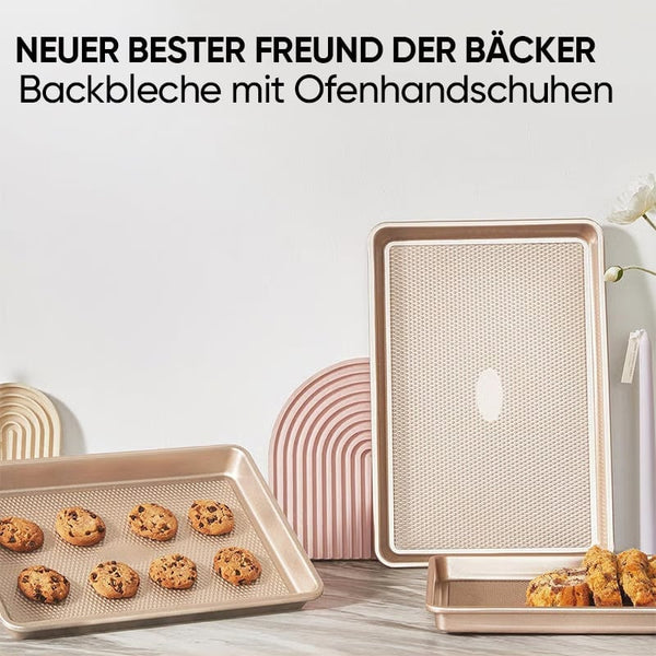 Sakerplus® Antihaft-Backblech-Set