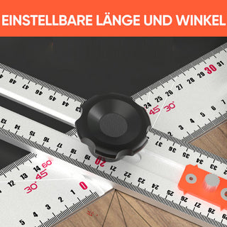 Sakerplus® 4-IN-1 Bohrer-Positionierungslineal