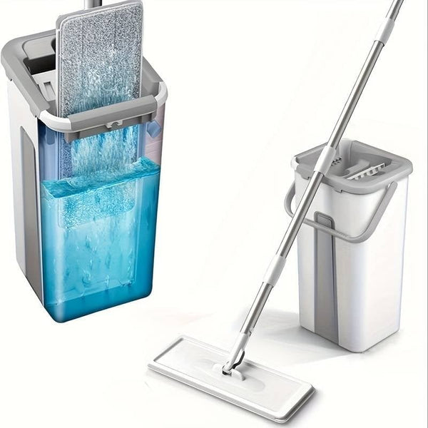 Sakerplus Wischmopp- und Eimer-Set mit Wringer