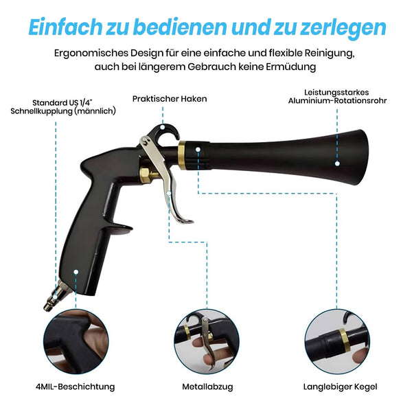 Sakerplus® Tornado Trockenreinigungspistole