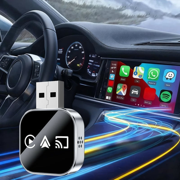 Sakerplus® Wireless CarPlay Android Auto Adapter