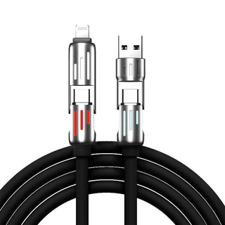 Sakerplus® 240 W 4-in-1 USB-C-Kabel