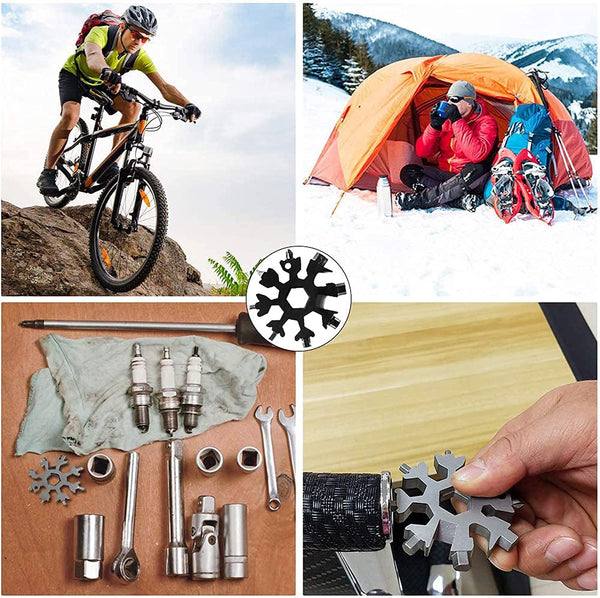 Sakerplus® 18-in-1 Schneeflocken Multi Tool