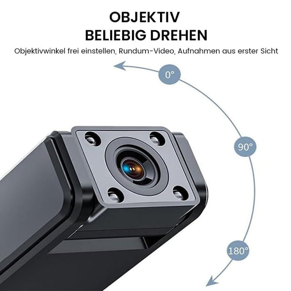 Sakerplus® Körperkamera/Camcorder, kabellos