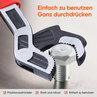 Sakerplus® Schraubenschlüssel mit Selbstsperre, multifunktional