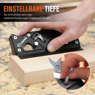 Sakerplus® Holzbearbeitungskanten Eckenhobel Set