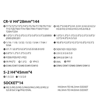 Sakerplus® 180-in-1 Präzisions-Elektroschraubendreher-Set