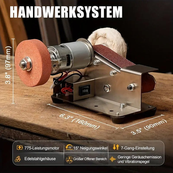 Sakerplus® Elektrischer Mini-Bandschleifer
