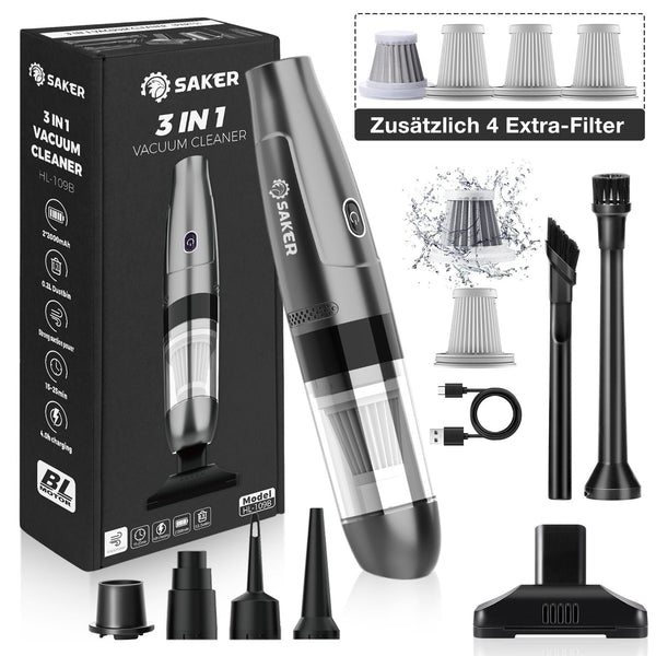 Sakerplus® 3-in-1 Tragbarer Staubsauger