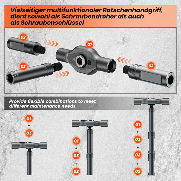 Sakerplus® 42 in 1 Magnet-Schraubendreher-Set