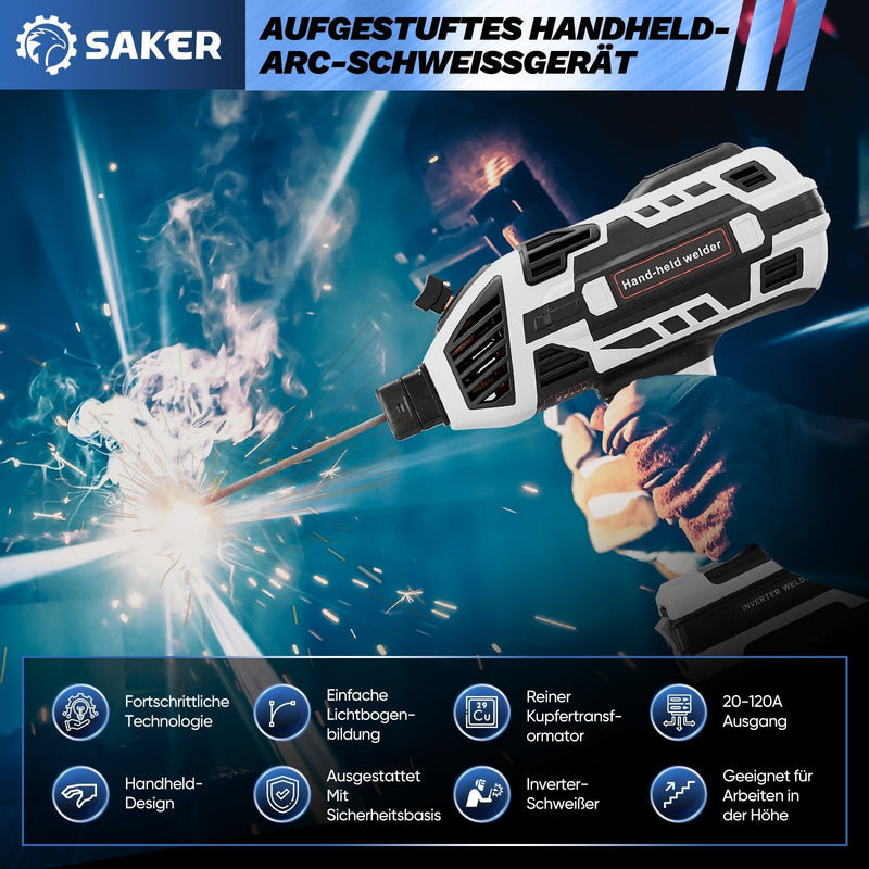 SAKER Tragbare Schweißmaschine