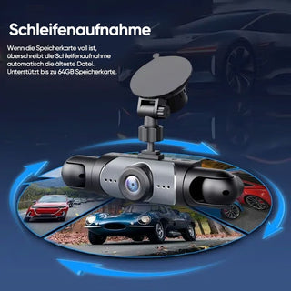 Sakerplus® Rundum Auto Dashcam System