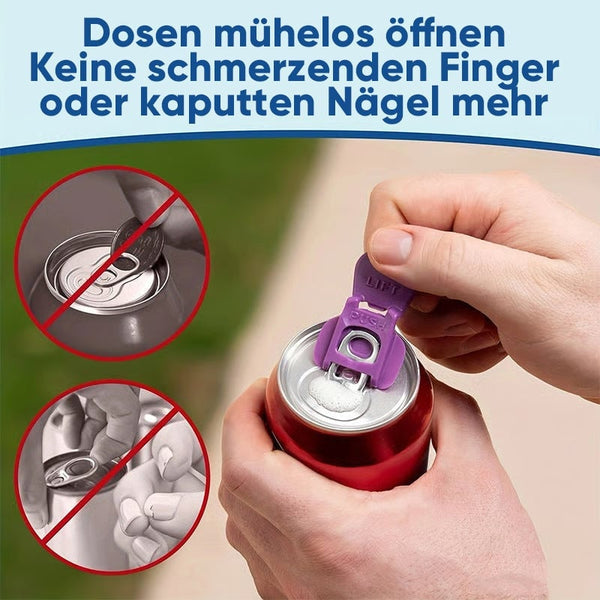 Sakerplus® Einfacher Dosenöffner mit Getränkeschutz
