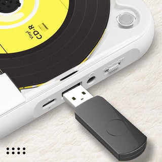 Sakerplus® Tragbarer Bluetooth-CD-Player